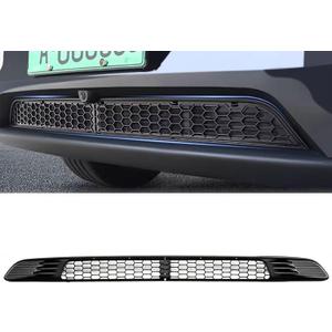 Car Front Bug Screen Grill Cover for Tesla Model 3 2017-2023 Model Y 2021-2024,Lower Bumper Radiator Protector Mesh Anti Insect Leaves Guard for Tesla Front Bumper Grille Cover (17-23 Model M3)