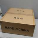 Ceiling Fan with Lights Flush Mount, 20" Low Profile Boho Ceiling Fan with Light Remote Control, Bladeless Rattan 6 Speeds for Bedroom, Living Room, Nursery (Beige)