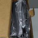 Desk Organizer and Accessories, 5-Tier Paper Letter Tray Organizer with Drawer & 2 Pen Holders for Desktop File Organization, Office Desk Accessories for Supplies Storage (Black) (12" x 8" x 10")