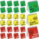 24 Pcs I Need Help Mini Flip Charts, Behavior Management Classroom Tools,Teacher Must Haves Elementary, Star Classroom Behavior Chart for Teachers School Educational and Learning Supplies