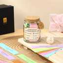 Christian Affirmation Jar Positive Affirmations Jar Color-coded Bible Verse Daily Uplifting Prayer Hope Scripture for Self Care Easter Christian Gifts for Friends Coworker Women