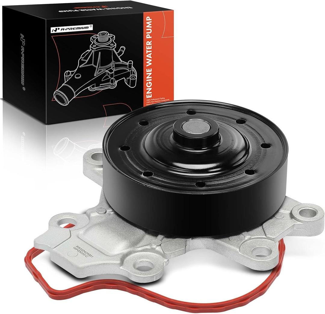 A-Premium Engine Water Pump with Gasket Compatible with Toyota Corolla 2014-2022(1.8L), Corolla iM 2017-2018(1.8L), C-HR 2018-2022(2.0L) & Scion iM 2016 (1.8L), Replace# 1610009620, 1610039565