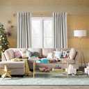 Room Darking Curtain Rod, 28-116 Inch Adjustable Window Curtain Rods Wrap Around 1inch Diameter Single Splicing Curtain Rod, Warm Gold