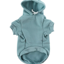 uxcell Pet Dog Hooded Hoody Sweatshirt Clothes Cotton Apparel Puppy Cat Winter/Spring/Fall Costume Outfits Fleece Warm Coat Pale Green S 2Pack