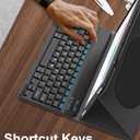 Pixel Tablet Keyboard Case 11 Inch 2023/2024, Rechargeable Detachable Bluetooth Keyboard, Smart Folio Cover with Stylus Pen Holder, Google Pixel Tablet Case with Stand Support Charging Speaker Dock