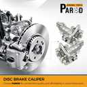 PAROD 19B2069 19B2068 Rear Brake Caliper Fit for Acura TSX 2004-2008, Honda Accord 1998-2007 2.3L 3.0L, Left&Right