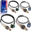 O2 Oxygen Sensor Upstream and Downstream for Chevy Suburban Silverado 1500 2500 3500 HD, for GMC Sierra Yukon XL, for Cadillac Escalade, H2 6.0L V8 2003-2006, Replace 234-4669 234-4407 4Pcs