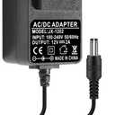 12V Charger for Vanity Mirror Power Cord 12V 2A AC Adapter for Hansong DC117-15 DC11715 Compatible with FENCHILIN,Hasipu,COOLJEEN Hollywood Vanity Mirror Power Supply Charger Replacement