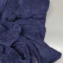 PJGGZ Men's Bathrobes with Hood, Soft Long Towel Robe for Men - Super Absorbent Quick Dry yet Warm (Blue, XL)
