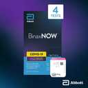 BinaxNOW COVID-19 Antigen Self Test, 1 Pack, 4 Tests Total, COVID Test With 15-Minute Results Without Sending to a Lab, Easy to Use at Home