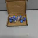 QWORK Mini Ball Valve, 4 Pack 3/8" NPT Thread Female and Male 304 Stainless Steel Shut-Off Valves