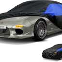 Mazda Car Cover Custom Fit Mazda RX7 RX-7 Waterproof All Weather, Lightweight Full Car Cover Outdoor Sun UV Rain Dust Snow Wind Protection.