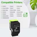 CS421 Toner Cartridge 78C10K0 Replacement Compatible for Lexmark CS421 CS521 CX421 CX522 CX622 CX625 CS421dn CS521dn CX421adn CX522ade CX622ade CX625ade Printer (2000 Pages,1-Black)