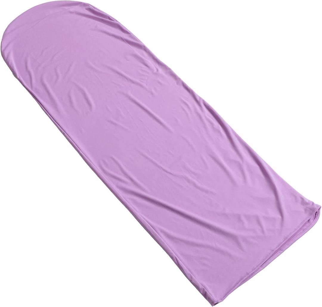 Stretchy Arch Cover for Wedding Backdrop Elastic Arch Slipcover for Ceremony and Party Decorations Violet