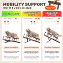 Foldable Dog Ramp for Couch - Portable Dog Ramps for Bed