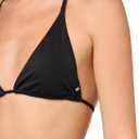 BOSS Women's Classic Triangle String Bikini Top (Black, M)
