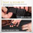 Signature Living Outdoor Waterproof Patio Chair Covers, Durable 600D UV-Coated Polyester Outdoor Chair Covers for All-Weather Protection (Tan, Medium 35 Inch)