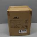 GOSSI Home Décor 10.3 in Indoor Waterfall Fountain Relaxation High Pressure Water Pumps Tabletop Fountain Nature Feeling Water Fountains with Reflective Lighting/River Rocks Home/Office Decoration