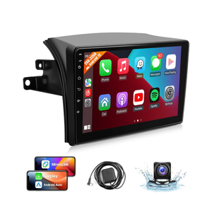 Leadfan Car Radio for Toyota Sienna 2004-2010 Stereo Upgrade with Wireless CarPlay Android Auto, 9'' IPS TouchScreen In-Dash GPS Navigation Bluetooth WIFI SWC MirrorLink FM Voice Control Backup Camera