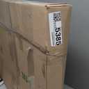 Regalo Safety 29-49" Easy Step Extra Wide Baby Gate for Doorways & Bottom of Stairs, Pressure Mounted Safety Gate with Door for Babies, Toddlers & Pets, Black