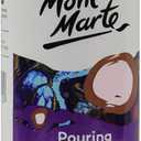 2 x Mont Marte Premium Pouring Acrylic Paint, 240ml (8.11oz), Phthalo Turquoise, Pre-Mixed Acrylic Paint, Suitable for a Variety of Surfaces Including Stretched Canvas, Wood, MDF and Air Drying Clay.
