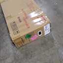 48 inches Electric Fireplace Inserts, Recessed and Wall Mounted Fireplace Heater, Linear Fireplace w/Thermostat, Remote & Touch Screen, Multicolor Flame, Timer, Log & Crystal, 750W/1500W (Black)