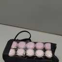 Remington Compact Ceramic Dual Voltage Hot Rollers for Long and Short Hair, Hair Setters, Hair Curlers, 1-1 " Purple/Black, 10 Piece Set