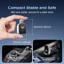 Mini Wireless Adapter for Carplay & Android Auto, 2026 Upgraded, Converts Wired to Wireless CarPlay Dongle, Plug & Play, Fast Stable Connection, Compact Design for iPhone & Android with USB/USB-C