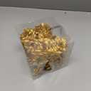 HAPY SHOP Gold Silk Flowers - 36 Pieces Artificial Roses for DIY Decor, Cake, Wristband, Clothes, Headwear