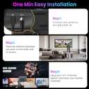 Long Range Digital TV Antenna for Smart TV Indoor Outdoor for Local Channels with Amplifier,