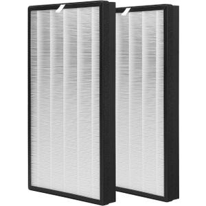 Replacement Filter For HSP003 Dual Filtration HEPA Air Cleaner Purifier,2-in-1 Filter Includes H13 True HEPA & Activated Carbon Filter,Pack-of-2