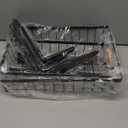 Kitstorack Under Sink Organizer, 2 Tier Under the Sink Storage, Slide out Pull out Cabinet Organizer Shelf, Metal Sliding Drawer for Kitchen Bathroom Pantry Closet Organization Rack, Black, 2 Pack