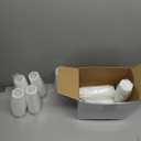 Ceramic Bud Vases, Set of 12 White Vases for Centerpieces Small Vase for Flowers Mini Ceramic Vases for Pampas Grass VAse Bulk for Wedding Table Centerpieces Decoration Boho Home Decor DIY Gift