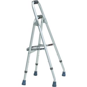 Loyoda Folding Hemi Walker, Side Style One-Arm Adult Walker, Lightweight &Adjustable Height Mobility Aid for Seniors