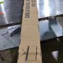 100 Inch Indoor and Outdoor Projector Screen with Stand for Movies or Presentations - HD Premium 16:9 Folding Free Tripod Screen with Carry Bag and Straps, Matte (Black)