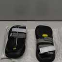 LUCKYPAW Dog Shoes for Large Medium Dogs, Breathable Dog Boots for Hot Pavement, Paw Protectors for Summer Walking Hiking Winter Snow Outdoor, No Slip Reflective Booties for Hardwood Floor-Black, 7 (Size7: 2.8" x 3.2" (W*L))