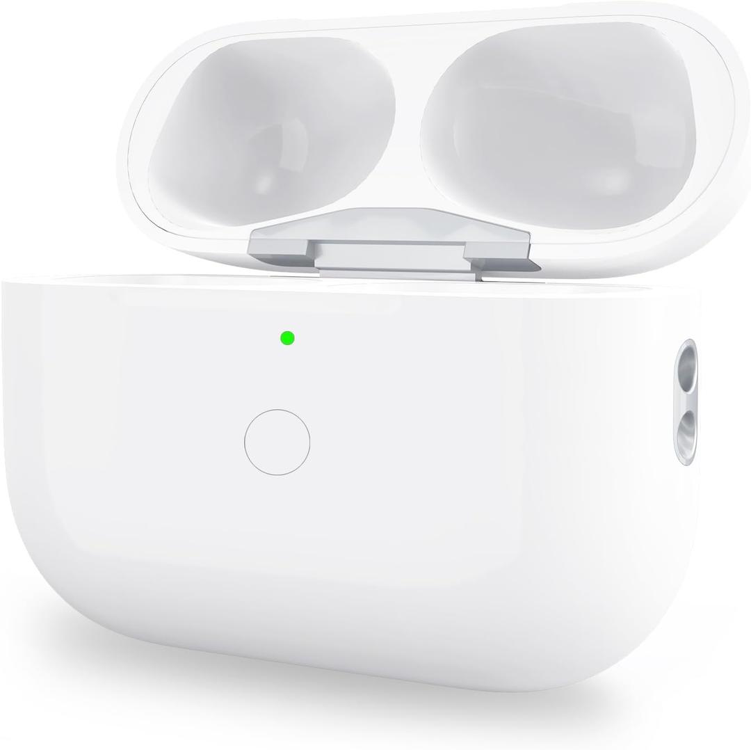 Wireless Charging Case for AirPods Pro 1 & 2 Gen Only,Charger Case Compatible with AirPod Pro 1st / 2nd Generation, with Pairing &Sync Button (No Earbuds)