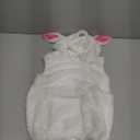 Kids Sheep Costume Boys Girls Furry Hooded Vest Cute Animal Costume Little Lamb Christmas Outfits (4-5 Years, White)