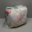 Anibedding Quilt Set Full Size, Reversible Pink Floral Bedspread Soft Microfiber Lightweight Quilt Bedding Sets Flower Coverlet for All Season(Full, 78"x90")