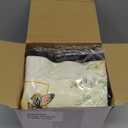 Capoda 5 Pcs Christian Sunflower Gifts for Women, Christmas Religious Sunflower Tote Bag Makeup Bag Glass Tumbler Acrylic Heart Ornament Cross Necklace Blessing Card for Bible Inspirational Gifts