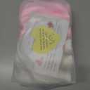 2 x IGUO 3D Pink White Flowers Decorations 6PCS Nursery Paper Flowers for Girl Home Decor Baby Shower Centerpiece Wedding Birthday Party