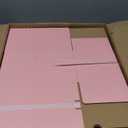 8x5x5 Zipper Shipping Boxes with Tear Strip 30 Pack, Self-Sealing Shipping Boxes for Packaging Small Business, Pink Corrugated Mailing Boxes with Adhesive Strip