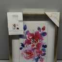 PINK/PURPLE FLORAL WALL ART 12 x 15