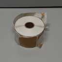 MUNBYN 2 Inch Brown Circle Thermal Sticker Labels, Self-Adhesive Round Direct Thermal Labels for Logo Design, QR Code, 750 Sheets/1 Roll