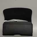 Njjex Phone Holster for Samsung Galaxy S25 Ultra S24 FE S23+ S22 S21 S20 A36 A17 A16 A15 A14 Note 20 iPhone 17 Pro Max 16 15 14 16E Leather Belt Clip Holster Carrying Cell Phone Pouch Card Holder Case