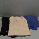 Sweetyweee 3 Pack Women's Oversize Nursing Shirts for Breastfeeding with Hidden Zippers Loose Fit Long Sleeve Maternity Tops. Small