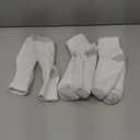 Hanes womens 3-pair Comfort Fit No Show athletic socks, White, 8 12 US