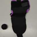 Plantar Fasciitis Night Splint Sock with Massage Ball for Tension Relief, Alleviate Pain from Plantar Fasciitis, Arch Pain, Heel Spur, Foot-drop and Achilles Tendonitis, Soft and Comfortable Foot Brace for Men and Women, Medium-Purple