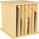 7 Tier Wooden Tray Dividers for Cabinets Cookie Sheet Organizer for Pot, Pans, Baking Tray Organizer for Kitchen Documents Storage(20" W x 16.5" H x 15.2" D)