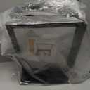 12x17x6 Extra Deep Shadow Box , Wall Mounted Wood Shadow Box with Cork Back,Large Display Cases, for Displaying Photo Souvenir Collection (12x17,Rustic White)